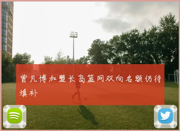曾凡博加盟长岛篮网双向名额仍待填补