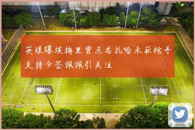 英媒曝埃梅里曾点名扎哈未获枪手支持今签佩佩引关注